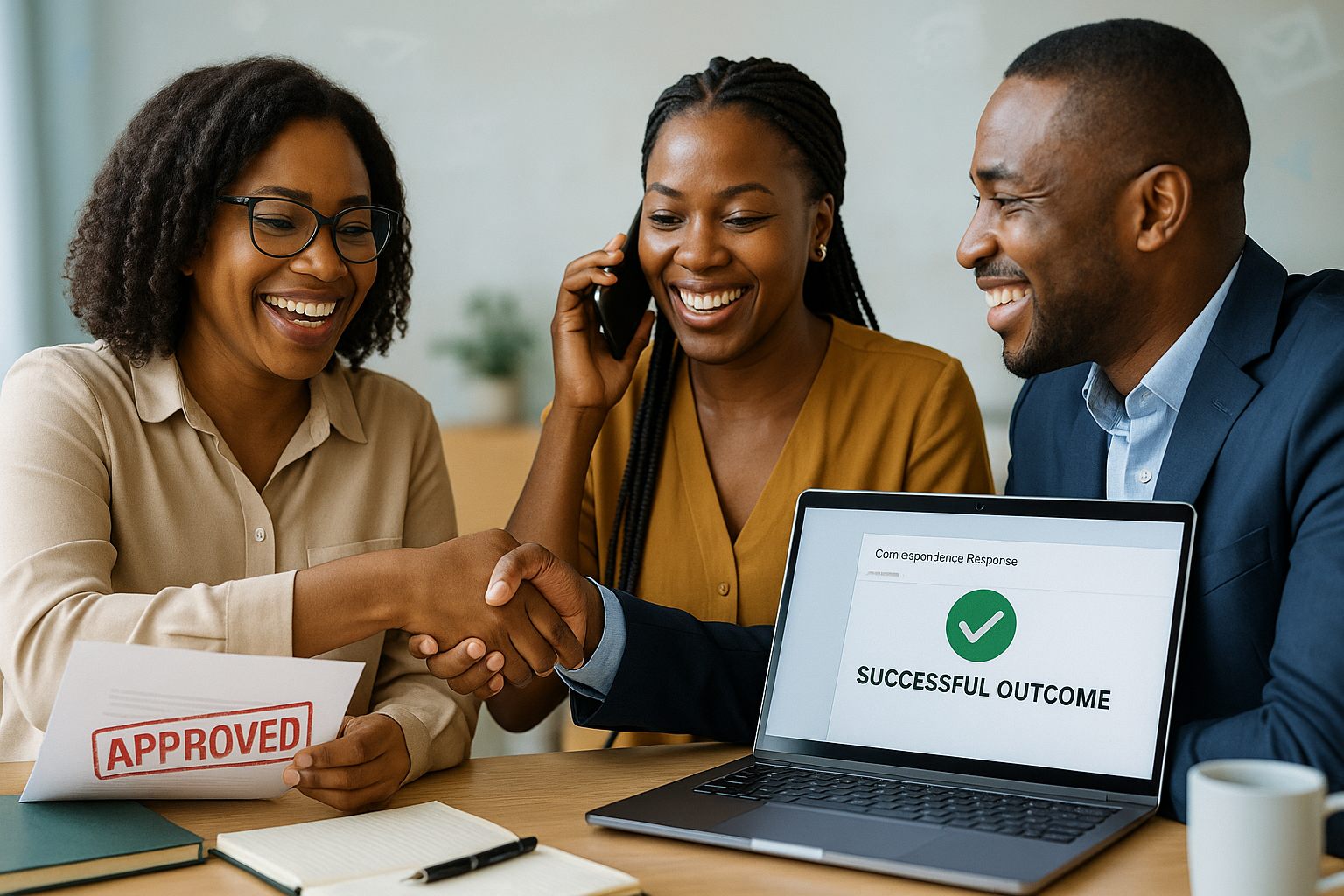 Correspondence Response with Successful Outcome